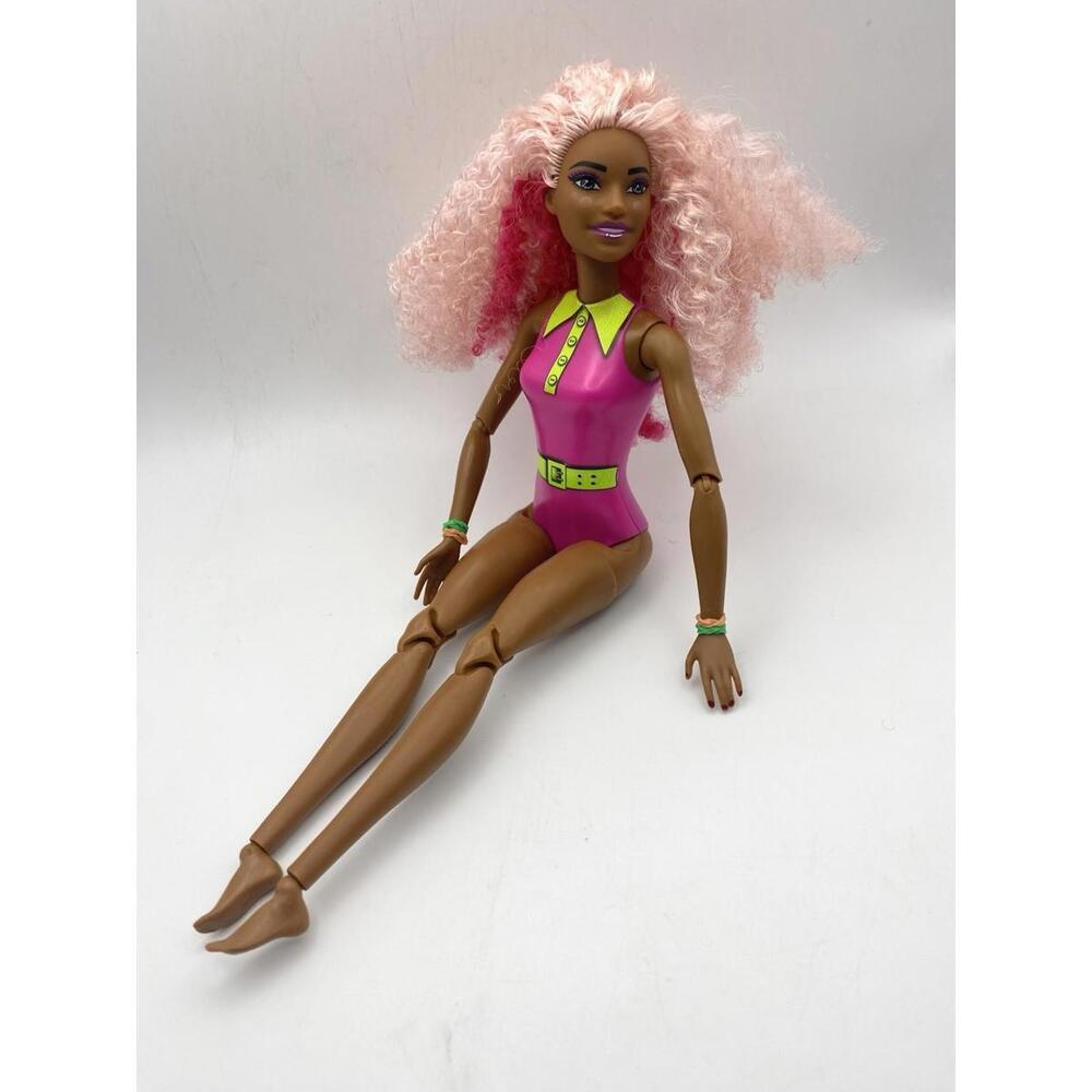 Barbie Color Pop Reveal Pink Hair AA ~Tea Berry Bliss